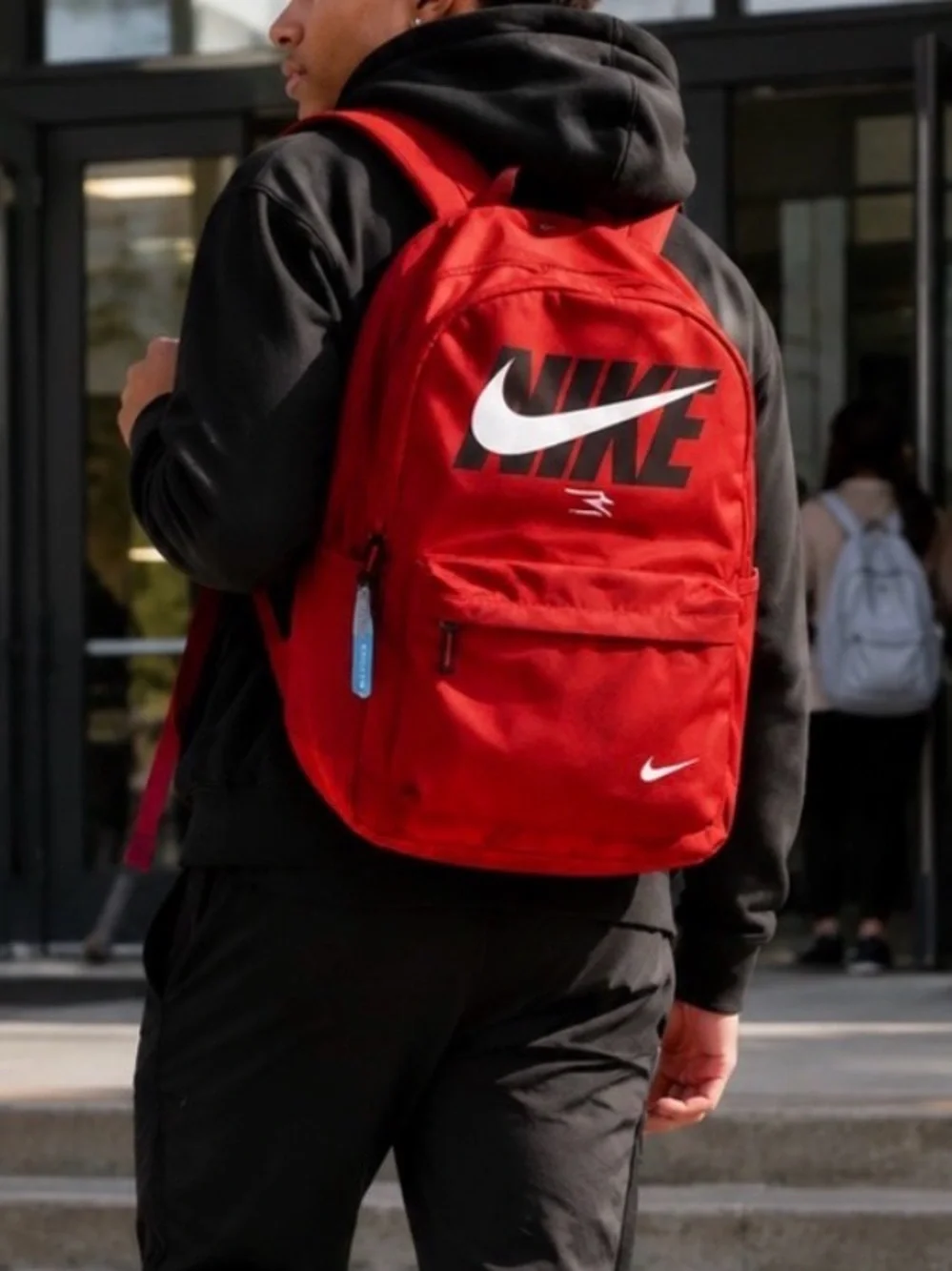Nike Russell Wilson Red Backpack 15”laptop Durable - Men's